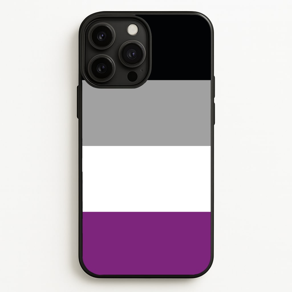 Asexual Flag - Pride - Pride Phone Case for iPhone 13 Pro Max