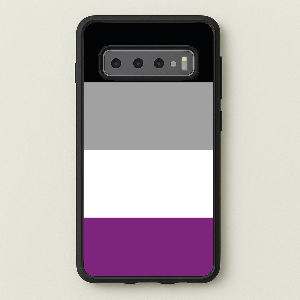 Asexual Flag - Pride - Pride Phone Case for Galaxy S10