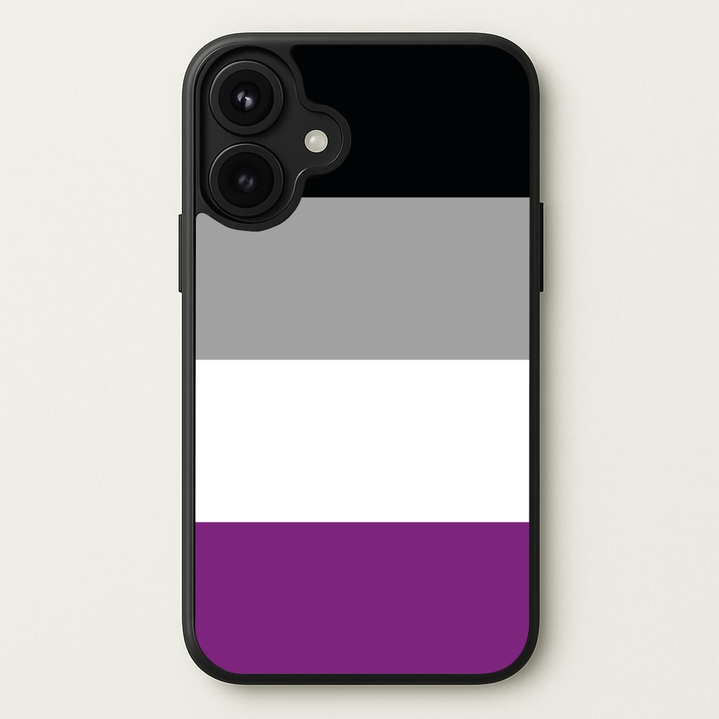 Asexual Flag - Pride Phone Case for iPhone 17