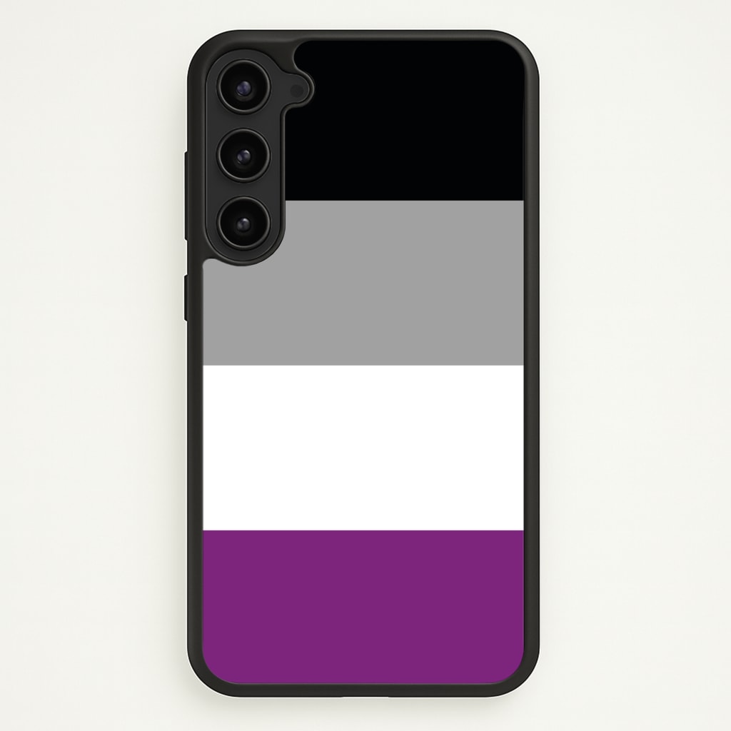 Asexual Flag - Pride - Pride Phone Case for Galaxy S23