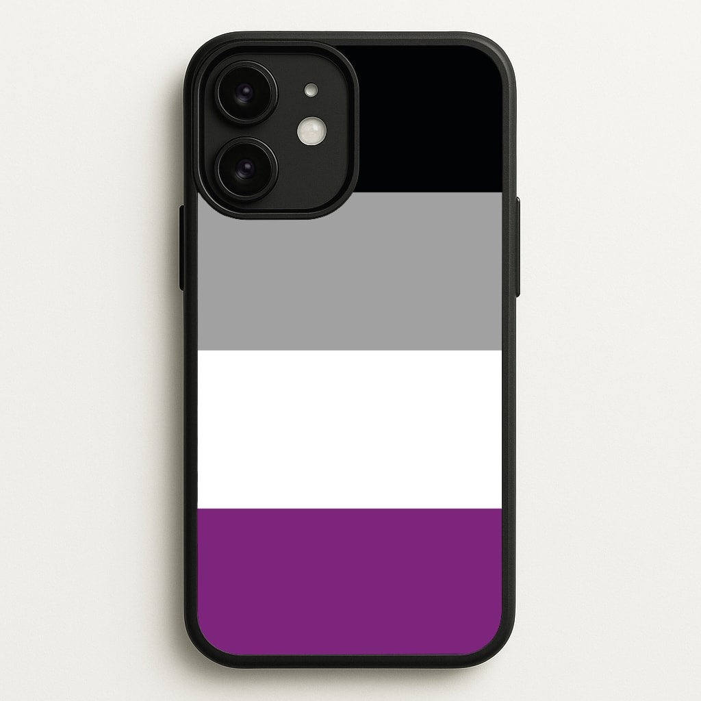 Asexual Flag - Pride - Pride Phone Case for iPhone 11