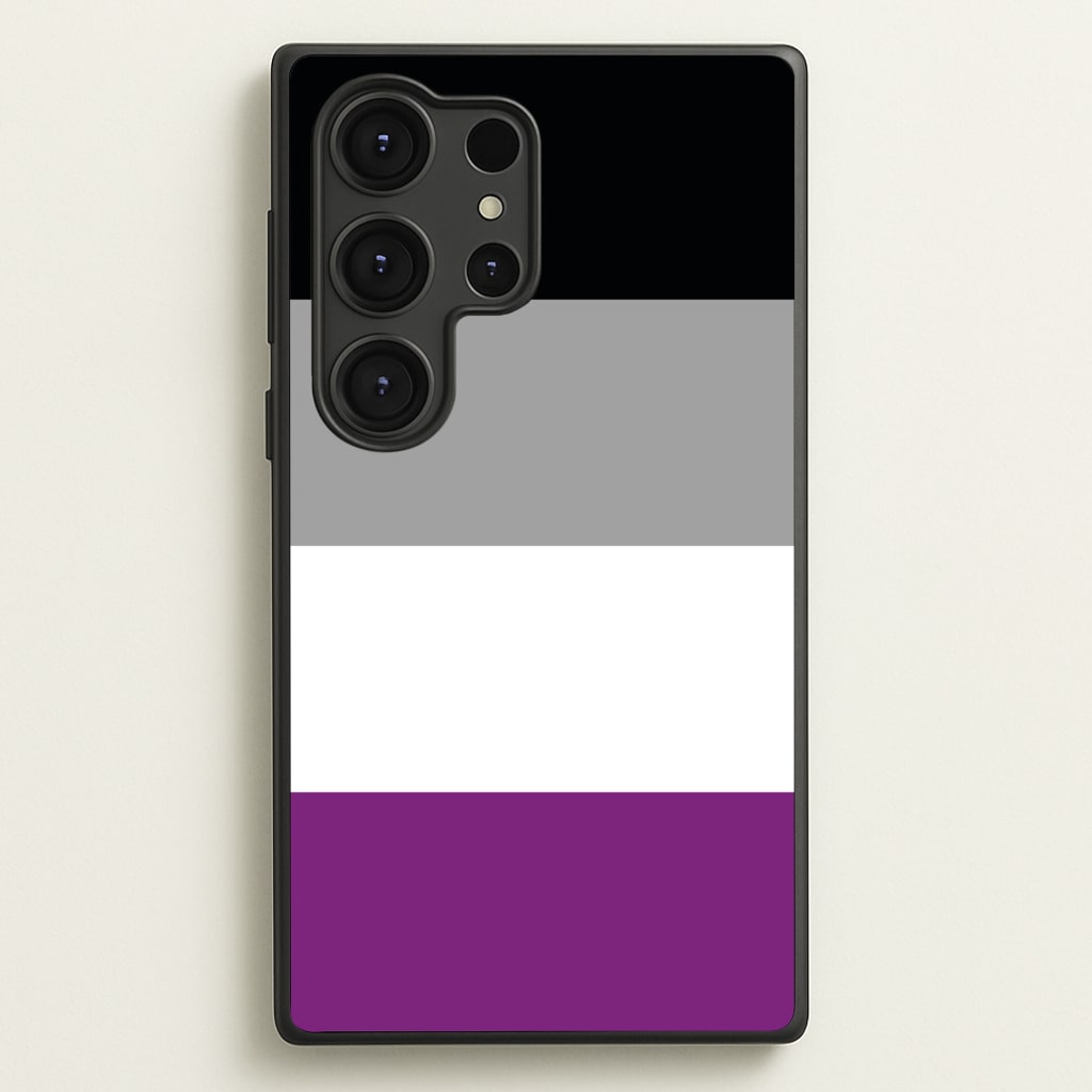 Asexual Flag - Pride - Pride Phone Case for Galaxy S25 Ultra