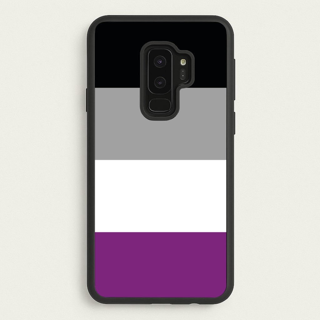 Asexual Flag - Pride - Pride Phone Case for Galaxy S9 Plus