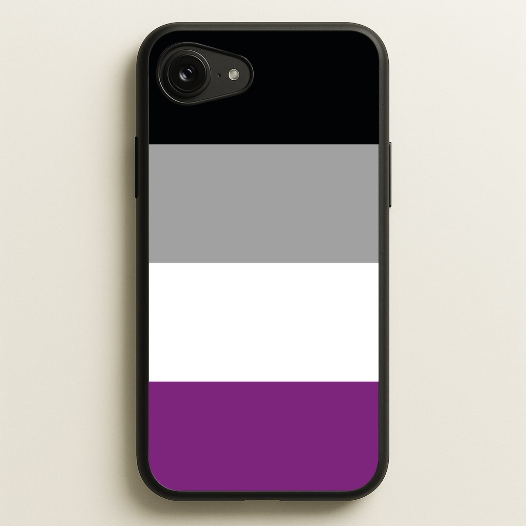 Asexual Flag - Pride - Pride Phone Case for iPhone 16e