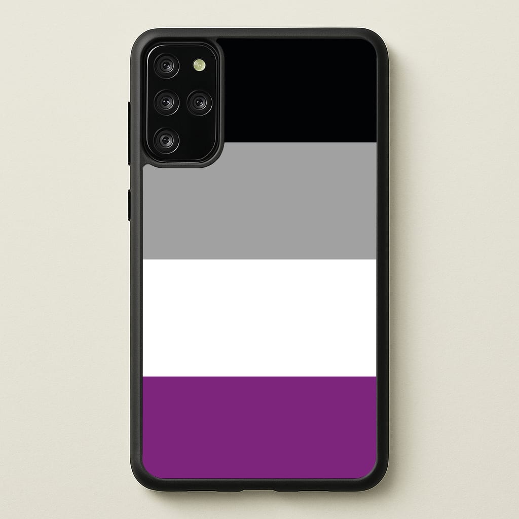 Asexual Flag - Pride - Pride Phone Case for Galaxy S20 Plus