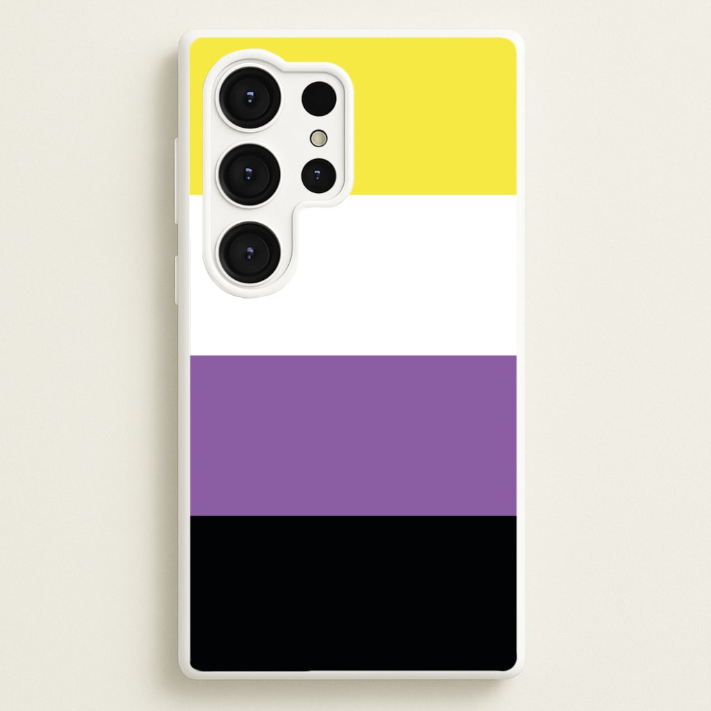 Non-Binary Flag - Pride - Pride Phone Case for Galaxy S25 Ultra