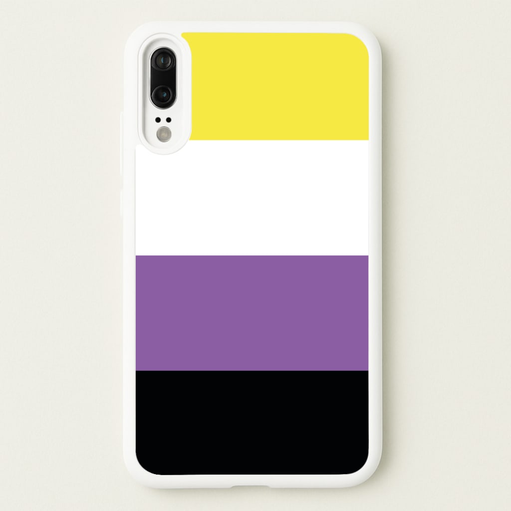 Non-Binary Flag - Pride - Pride Phone Case for Huawei P20