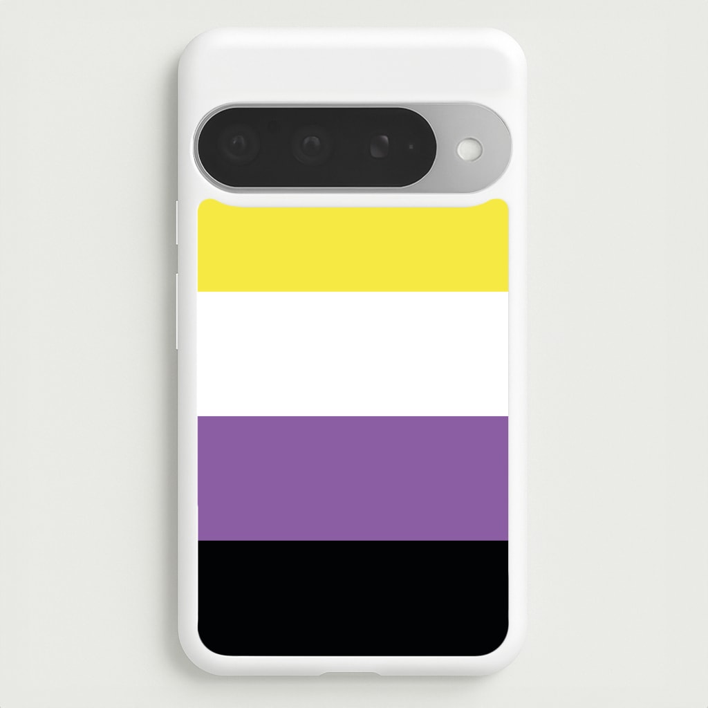 Non-Binary Flag - Pride Phone Case for Google Pixel 10 Pro XL