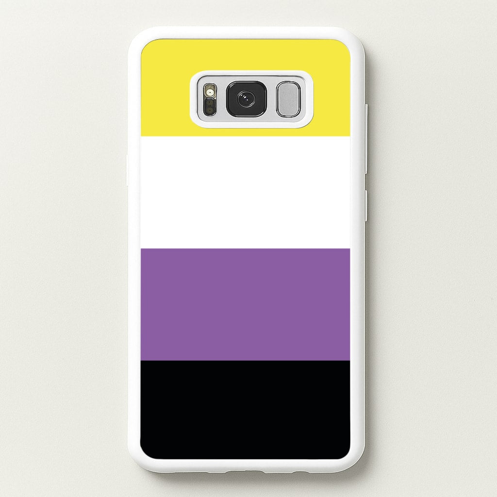 Non-Binary Flag - Pride - Pride Phone Case for Galaxy S8