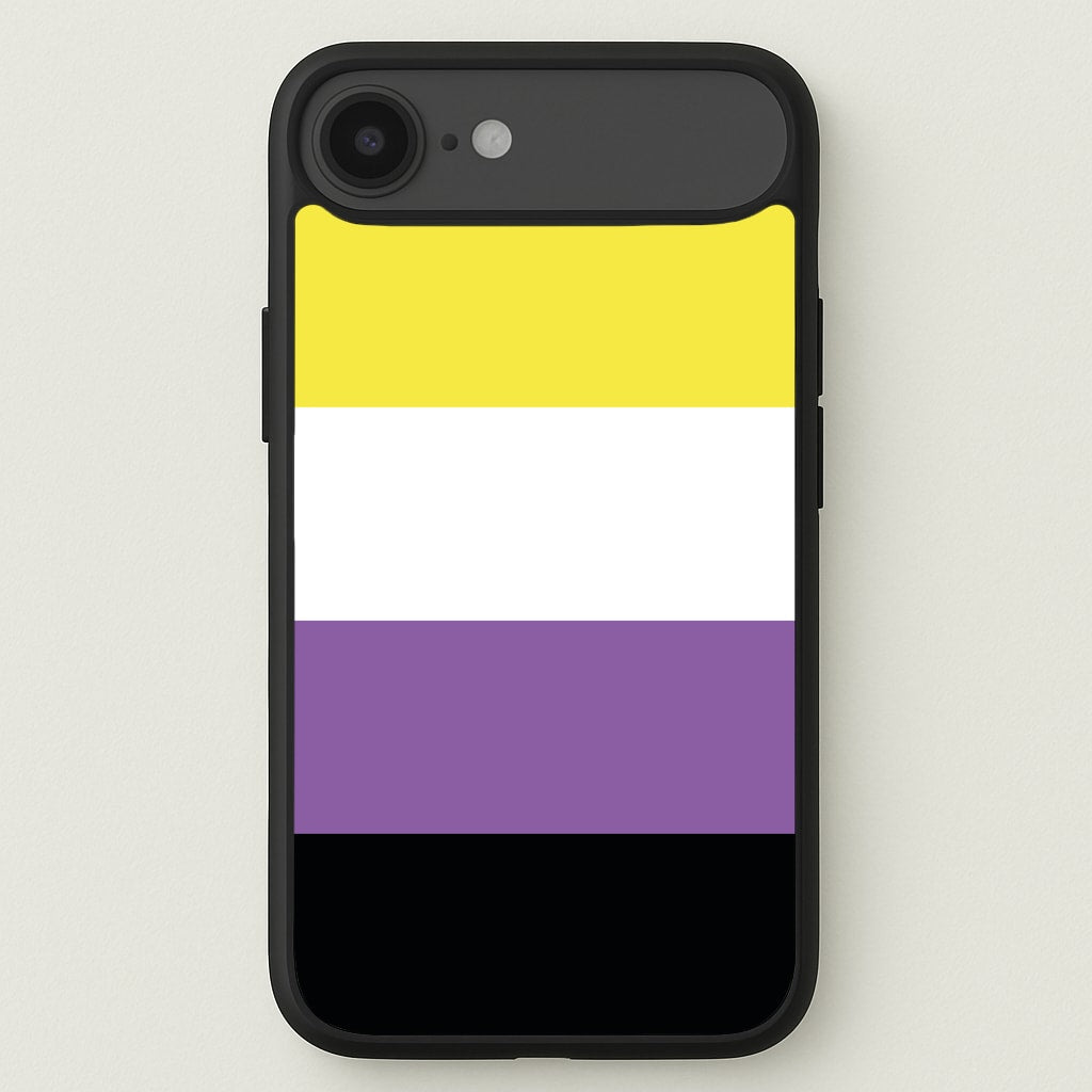 Non-Binary Flag - Pride Phone Case for iPhone 17 Air