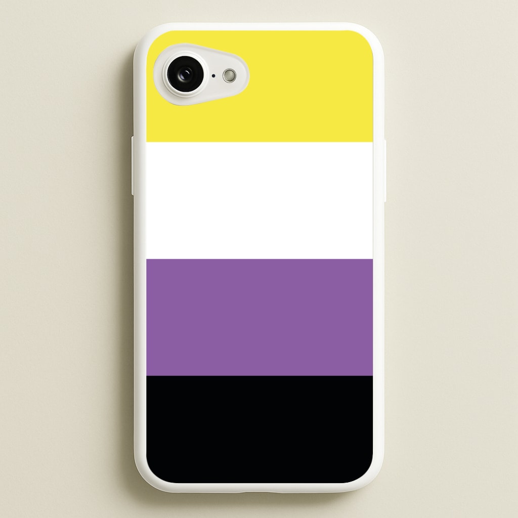 Non-Binary Flag - Pride - Pride Phone Case for iPhone 16e