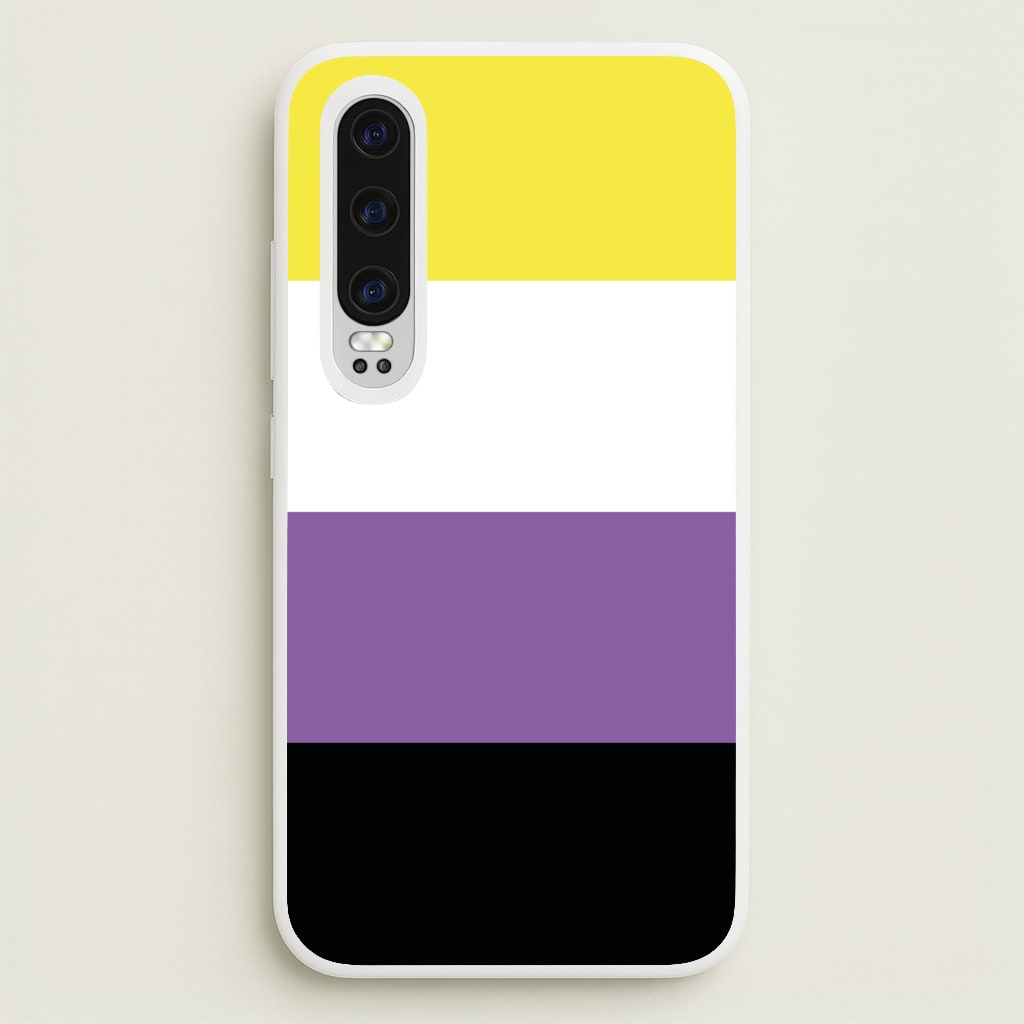Non-Binary Flag - Pride - Pride Phone Case for Huawei P30