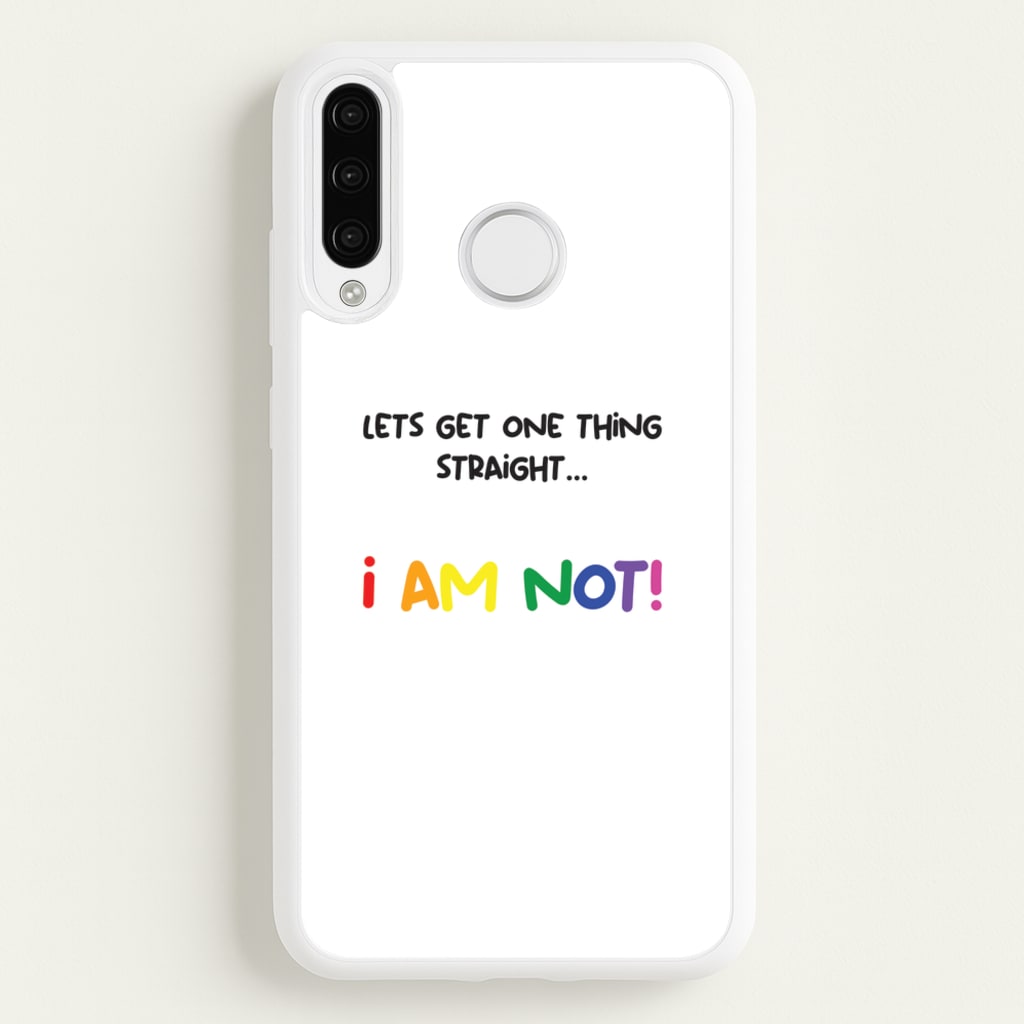 I Am Not - Pride - Pride Phone Case for Huawei P30 Lite
