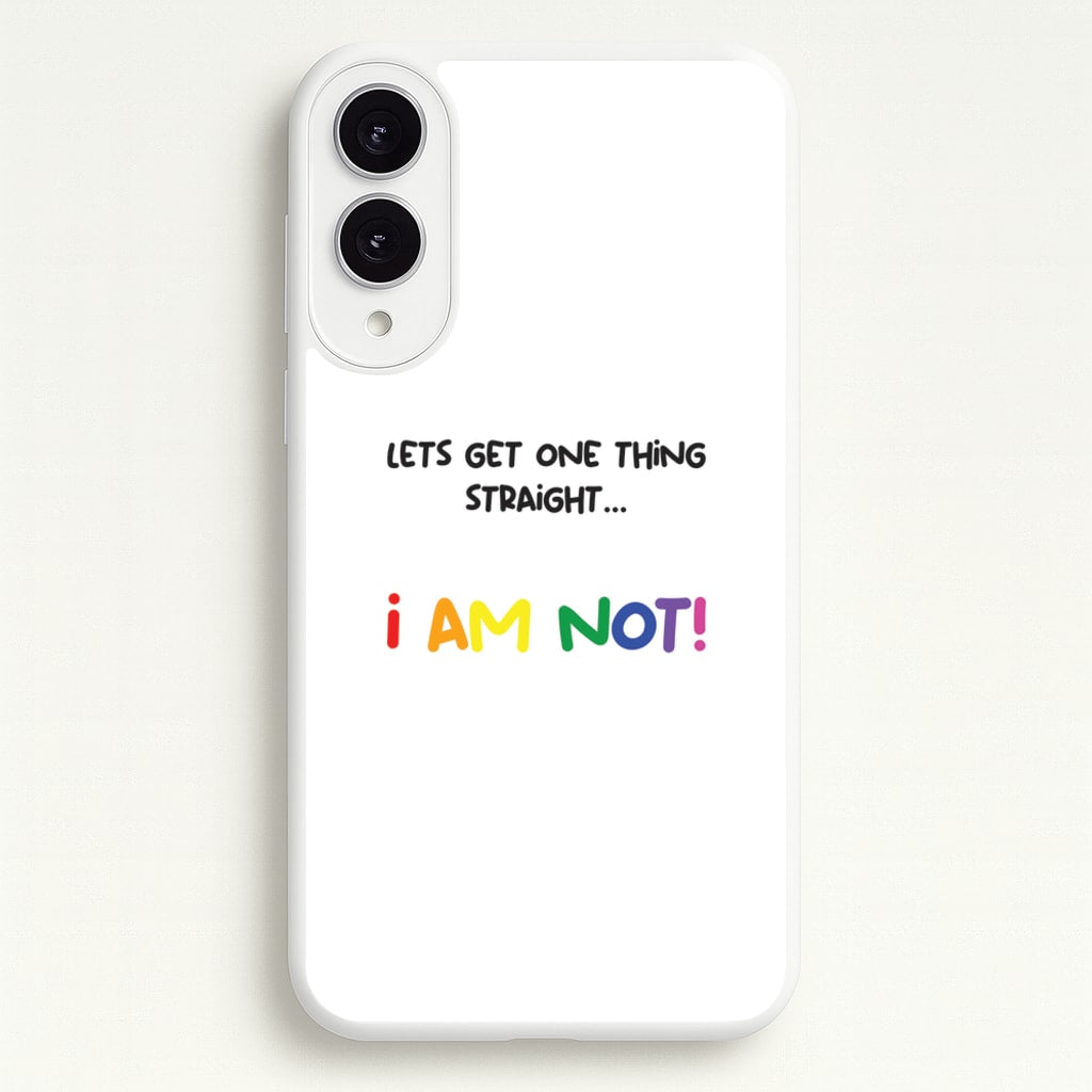 I Am Not - Pride - Pride Phone Case for Galaxy S25 Edge