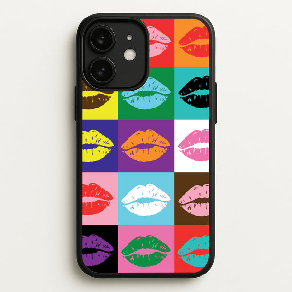 Lips Collage - Pride - Pride Phone Case for iPhone 11