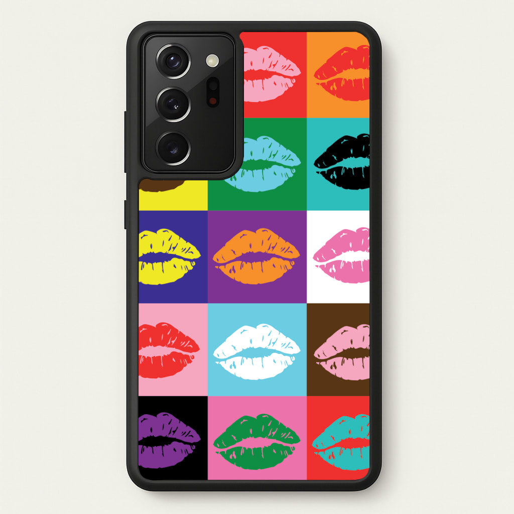 Lips Collage - Pride - Pride Phone Case for Galaxy Note 20 Ultra