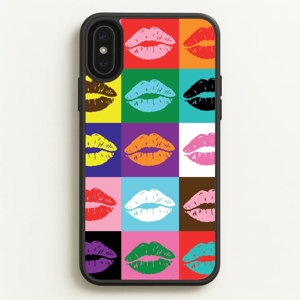 Lips Collage - Pride - Pride Phone Case for iPhone XS Max