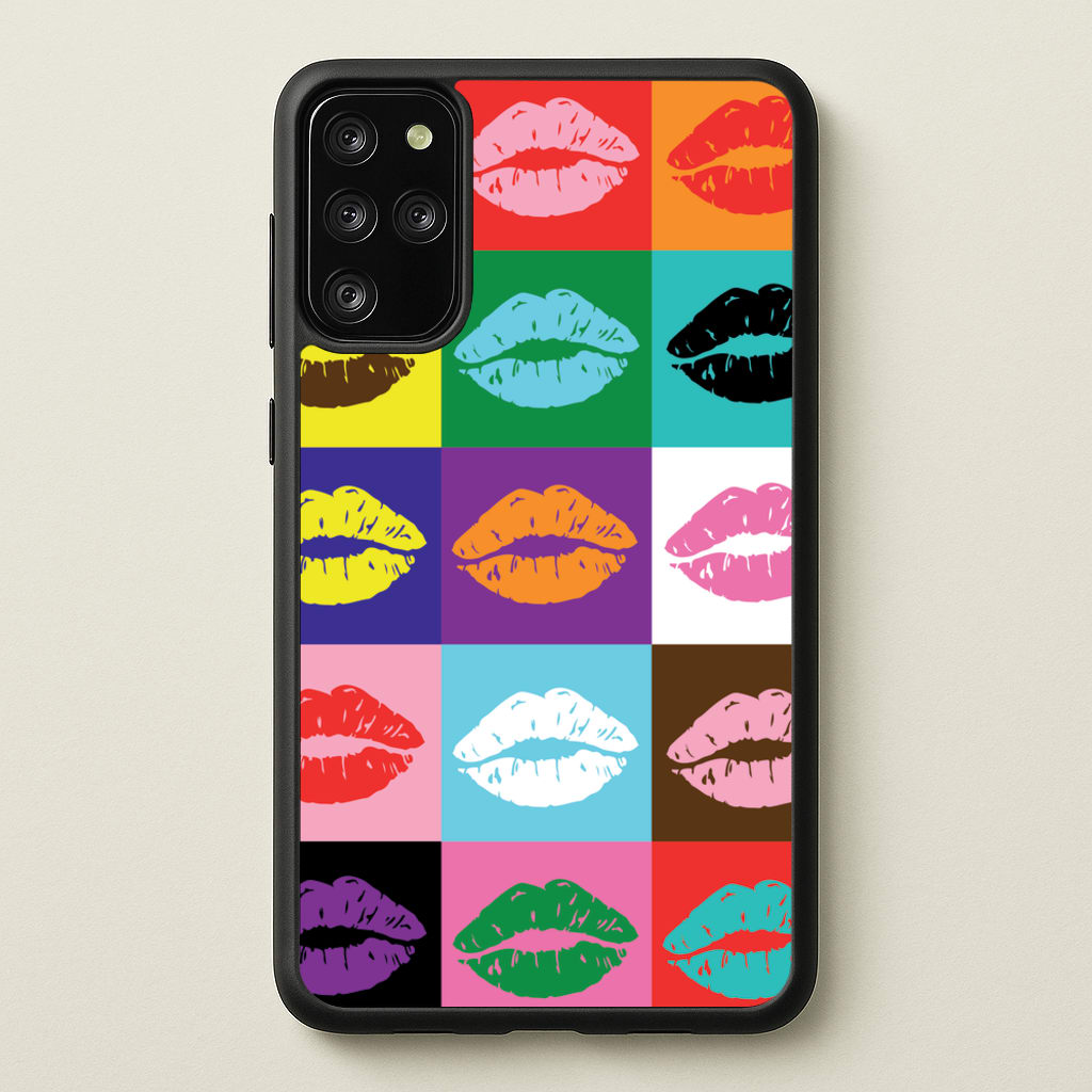Lips Collage - Pride - Pride Phone Case for Galaxy S20 Plus