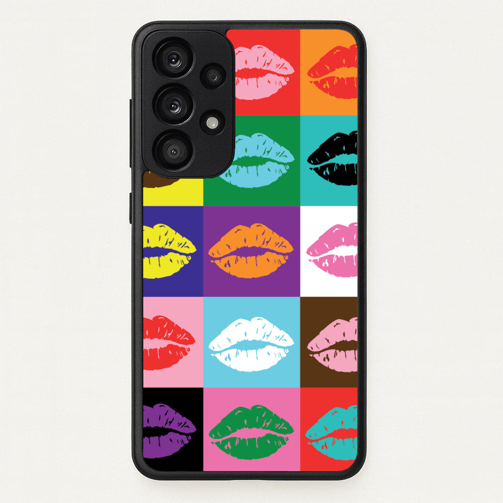 Lips Collage - Pride - Pride Phone Case for Galaxy A53