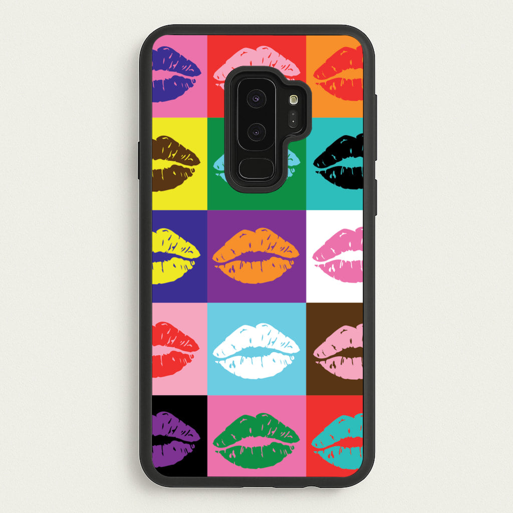 Lips Collage - Pride - Pride Phone Case for Galaxy S9 Plus