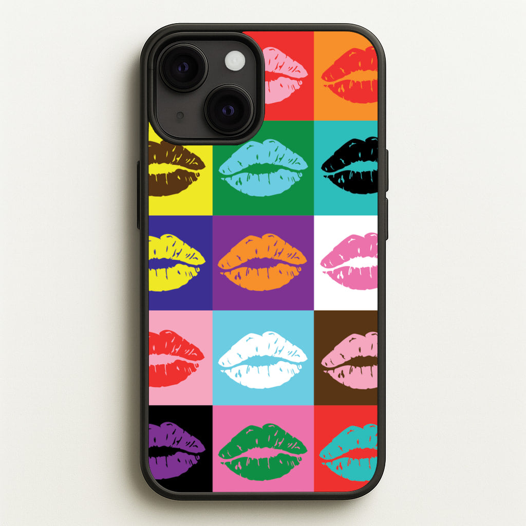 Lips Collage - Pride - Pride Phone Case for iPhone 13