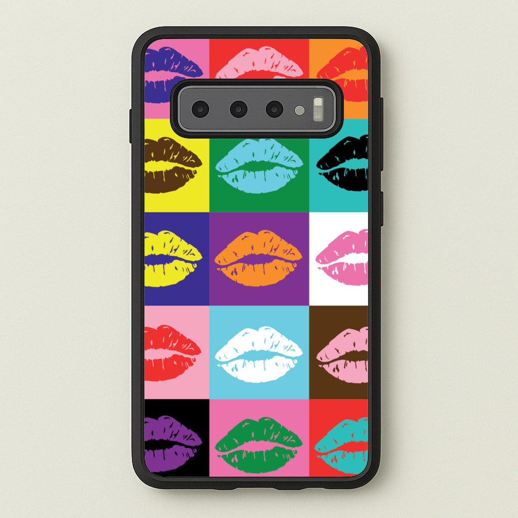 Lips Collage - Pride - Pride Phone Case for Galaxy S10 Plus