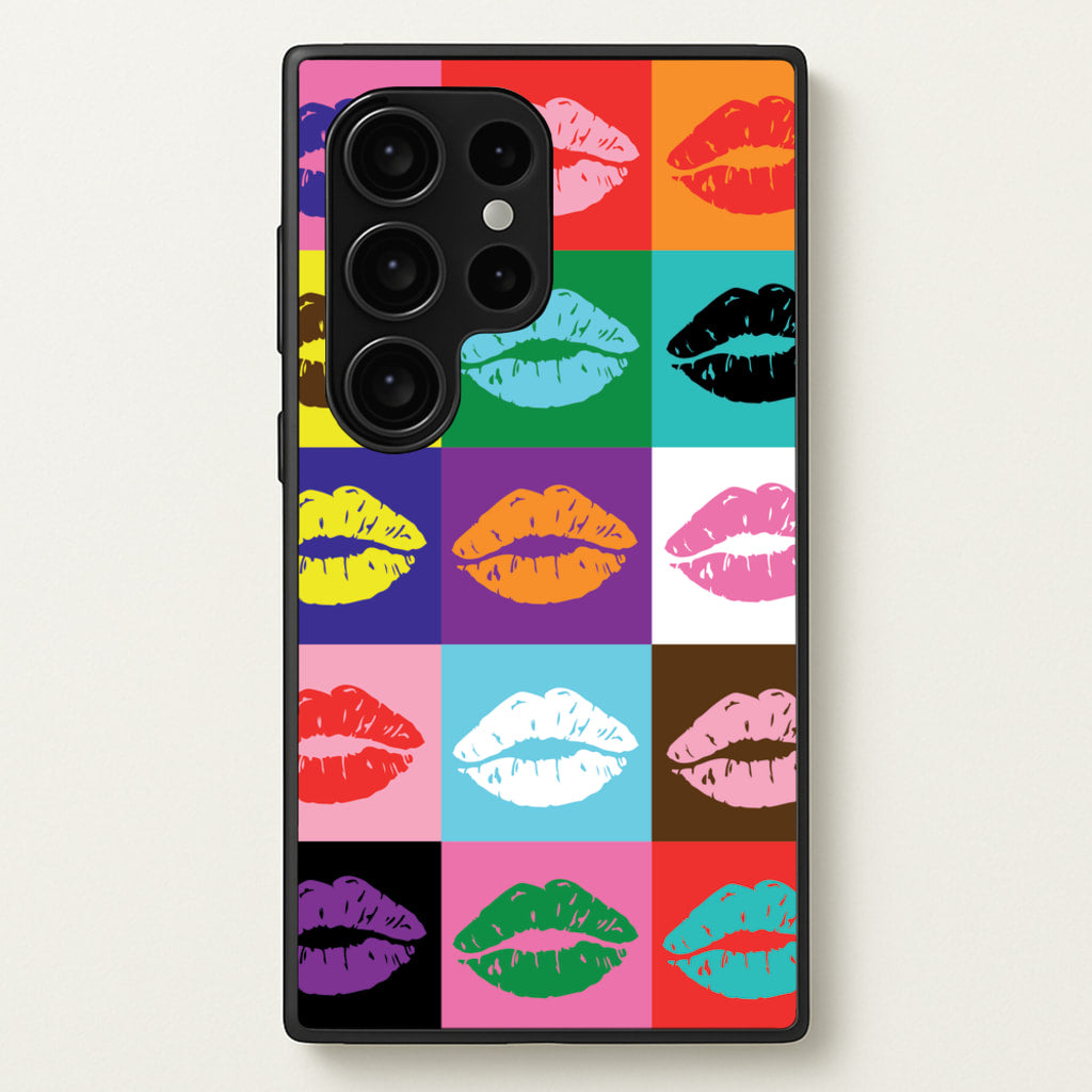 Lips Collage - Pride - Pride Phone Case for Galaxy S24 Ultra