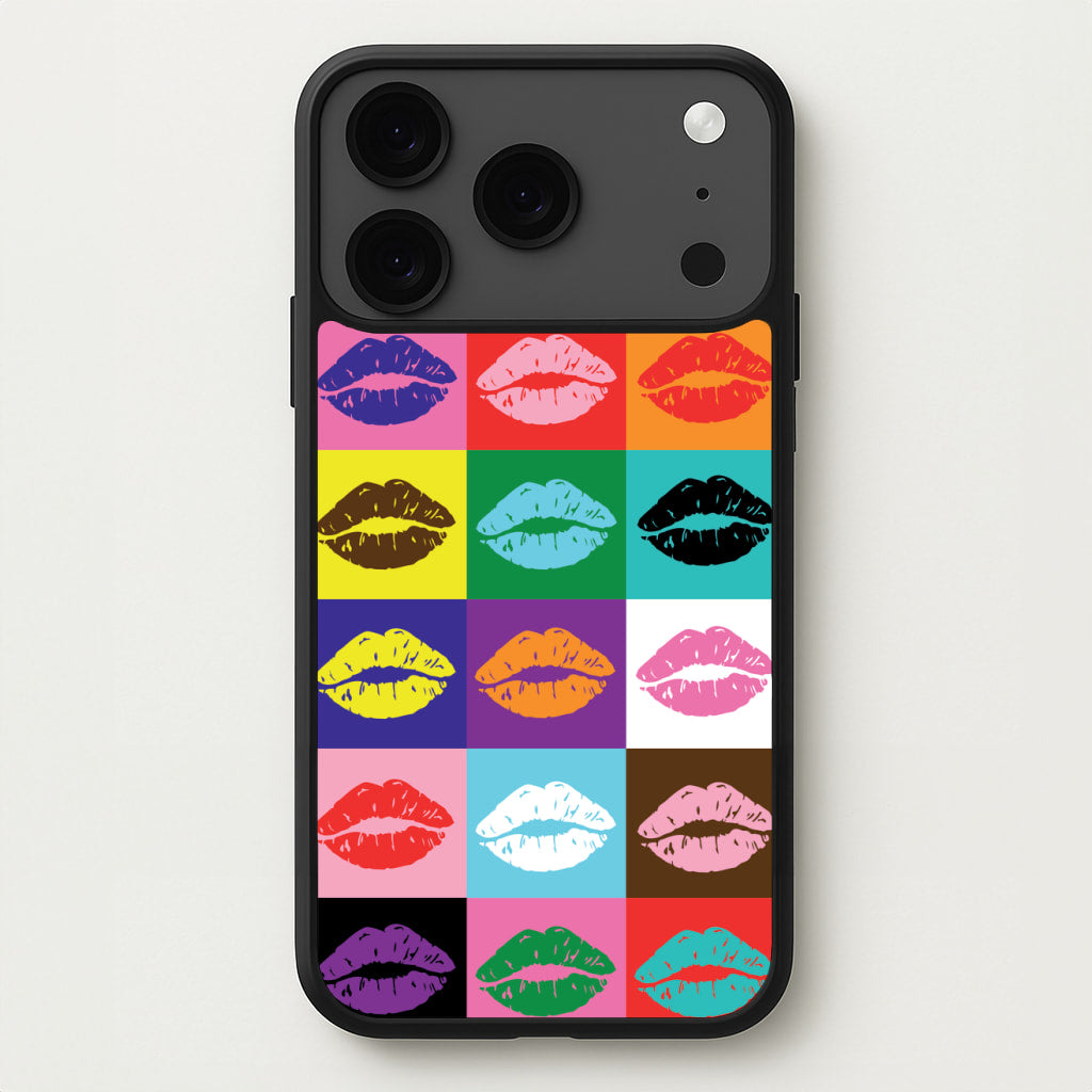 Lips Collage - Pride Phone Case for iPhone 17 Pro