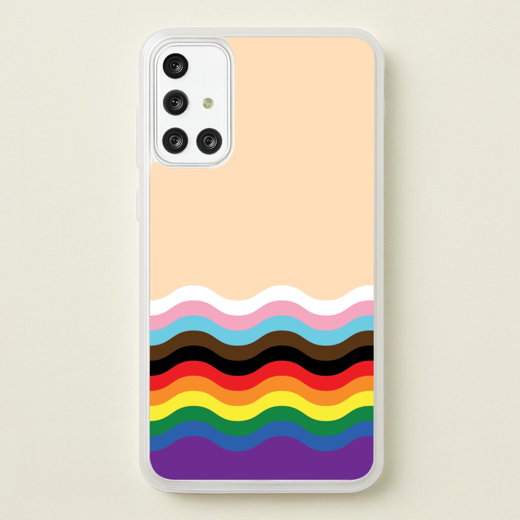 Flag Rainbow - Pride - Pride Phone Case for Galaxy A71