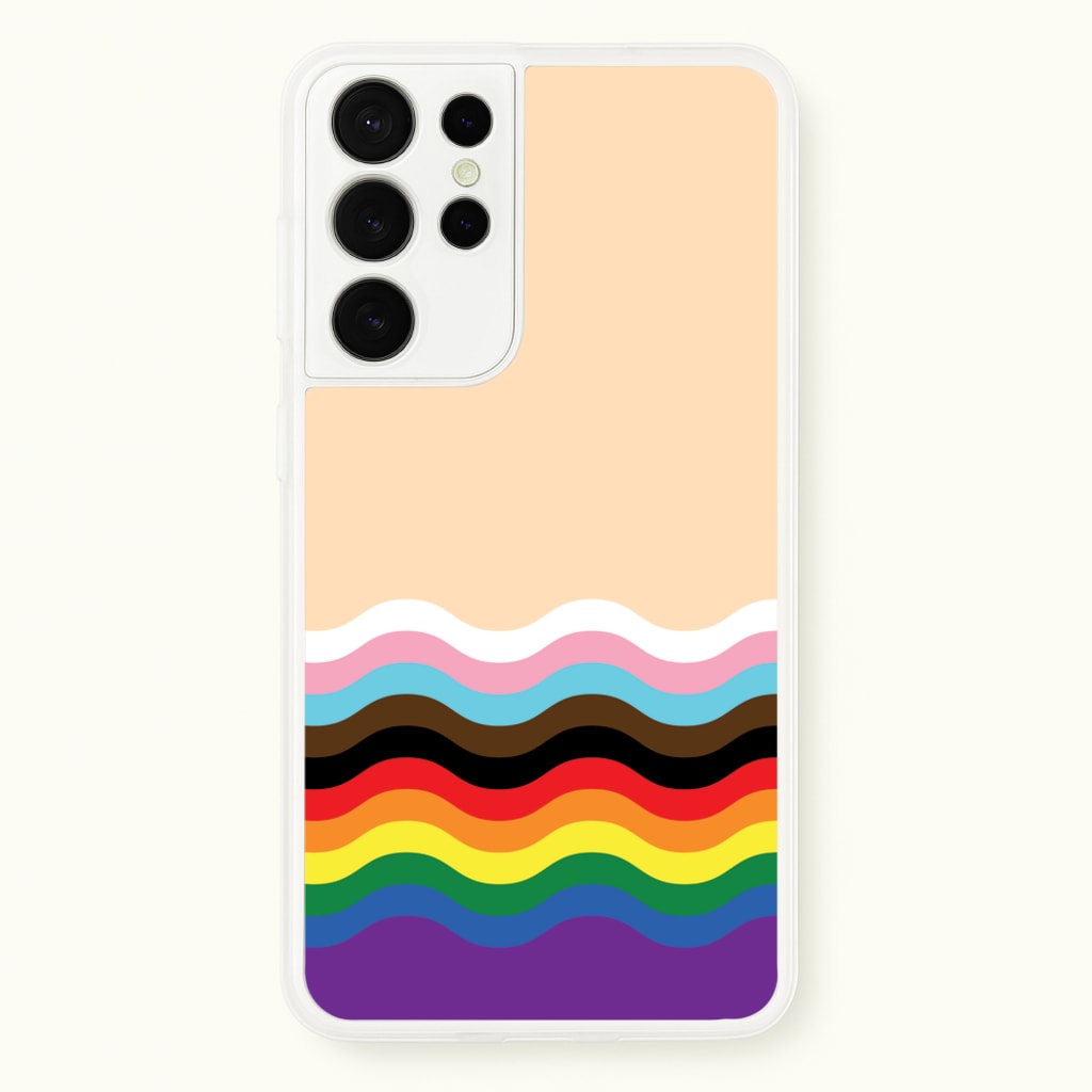 Flag Rainbow - Pride - Pride Phone Case for Galaxy S21 Ultra