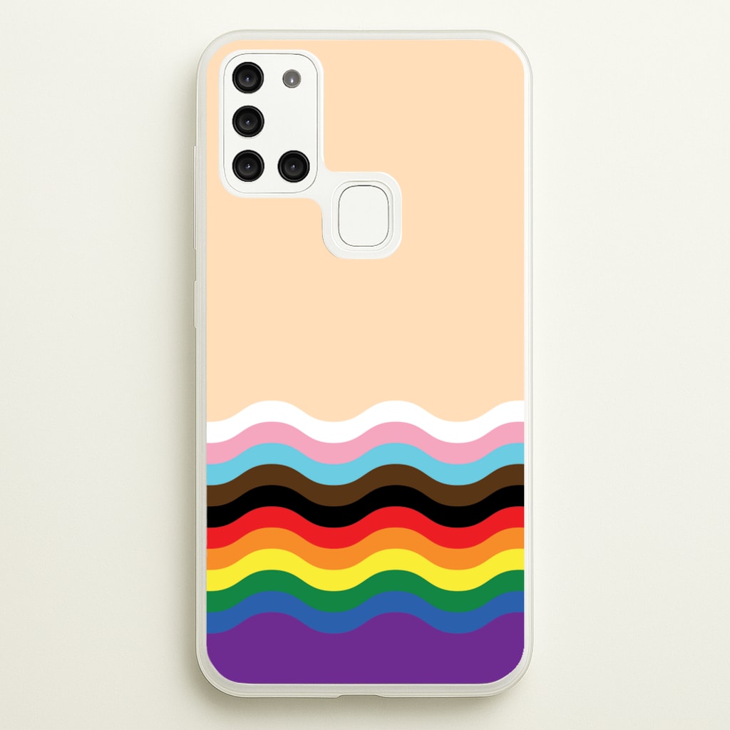 Flag Rainbow - Pride - Pride Phone Case for Galaxy A21s