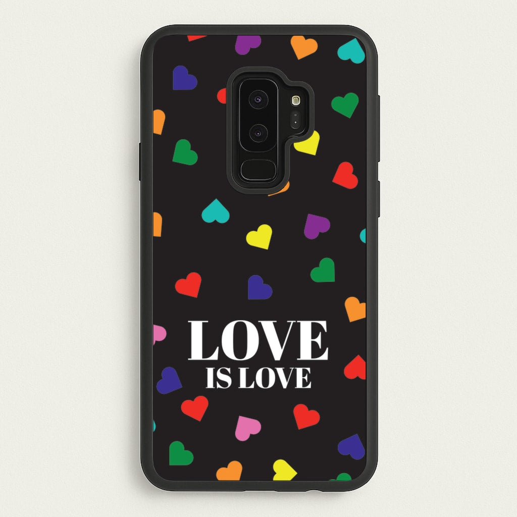 Love Is Love - Pride - Pride Phone Case for Galaxy S9 Plus