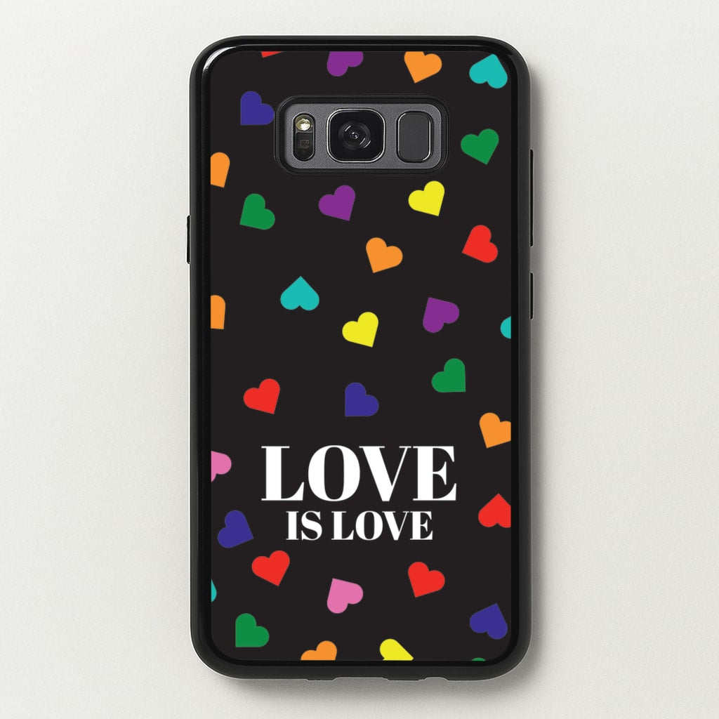 Love Is Love - Pride - Pride Phone Case for Galaxy S8 Plus