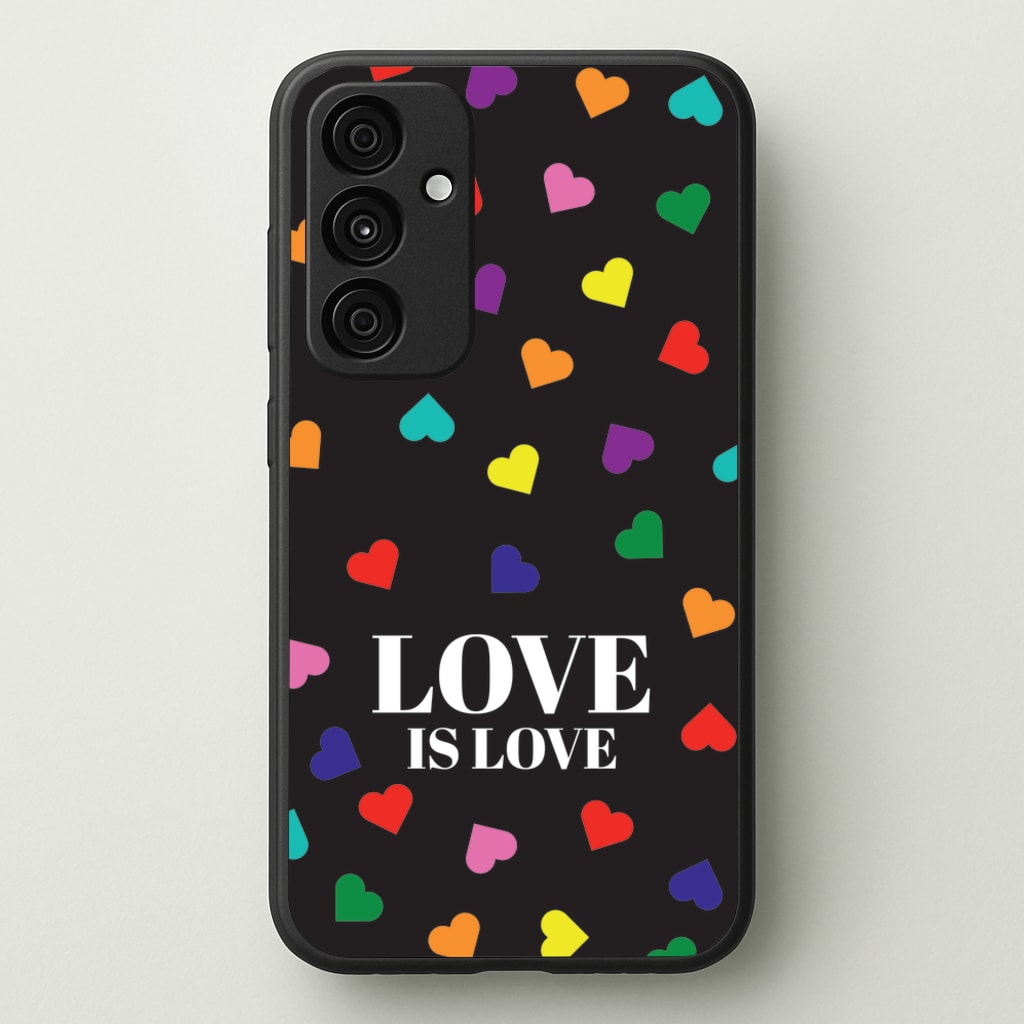 Love Is Love - Pride - Pride Phone Case for Galaxy A55