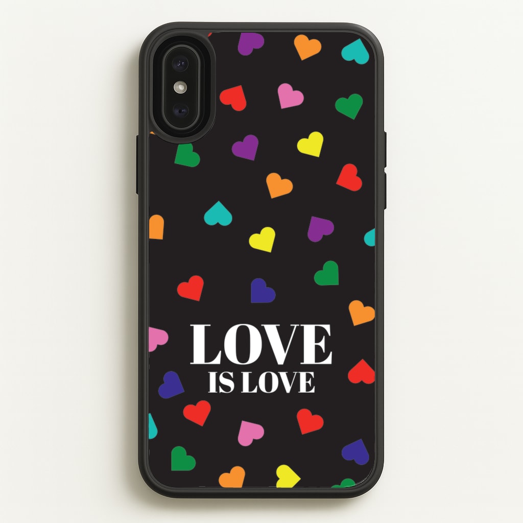 Love Is Love - Pride - Pride Phone Case for iPhone XS Max