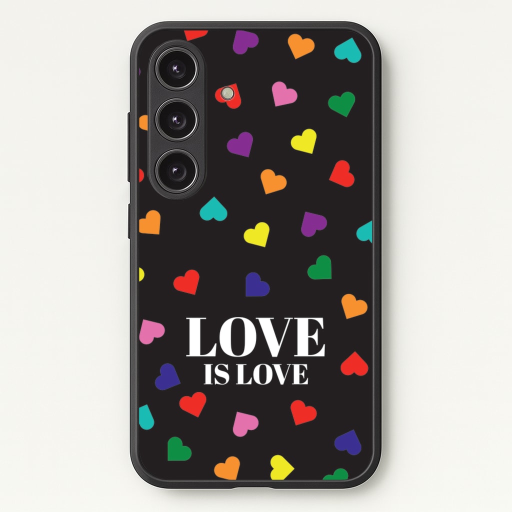 Love Is Love - Pride - Pride Phone Case for Galaxy S25 Plus