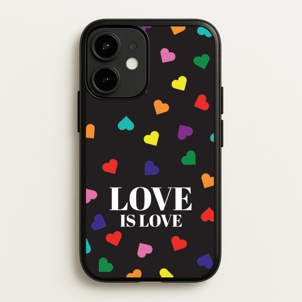 Love Is Love - Pride - Pride Phone Case for iPhone 12 Mini