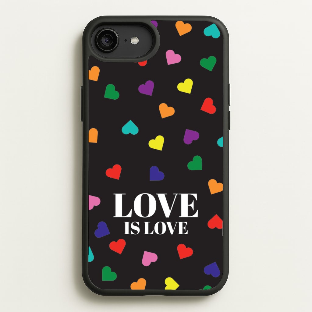 Love Is Love - Pride - Pride Phone Case for iPhone 6 Plus / 7 Plus / 8 Plus