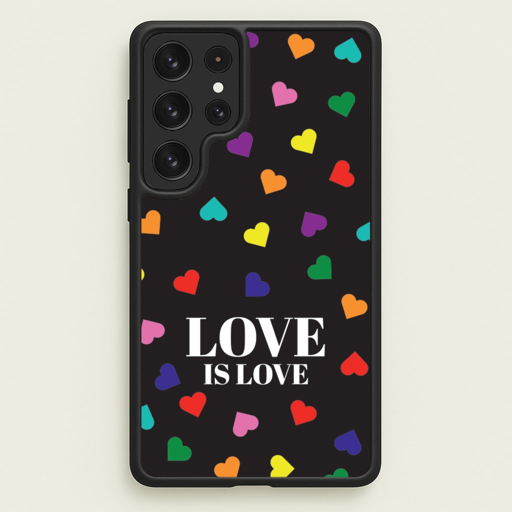 Love Is Love - Pride - Pride Phone Case for Galaxy S22 Ultra