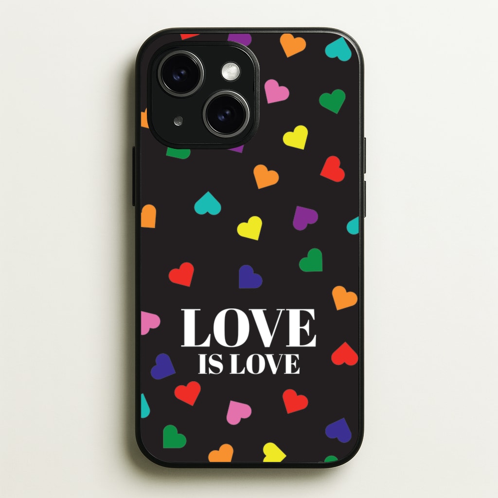 Love Is Love - Pride - Pride Phone Case for iPhone 15 Plus