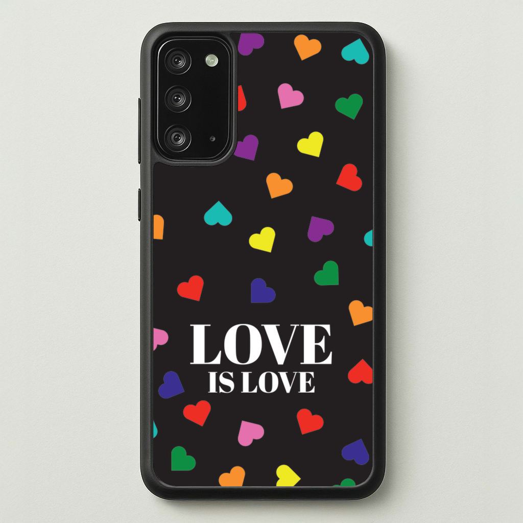 Love Is Love - Pride - Pride Phone Case for Galaxy Note 20