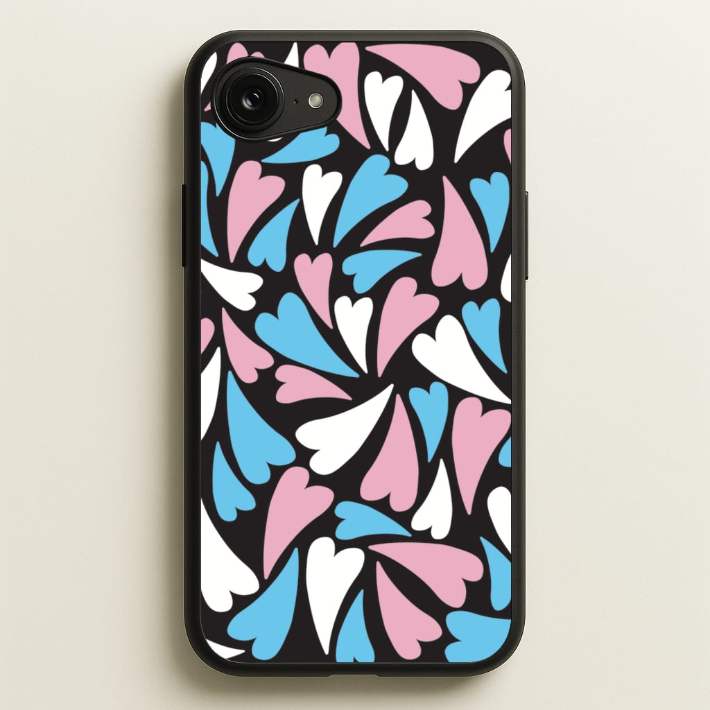 Transgender Hearts - Pride - Pride Phone Case for iPhone 16e
