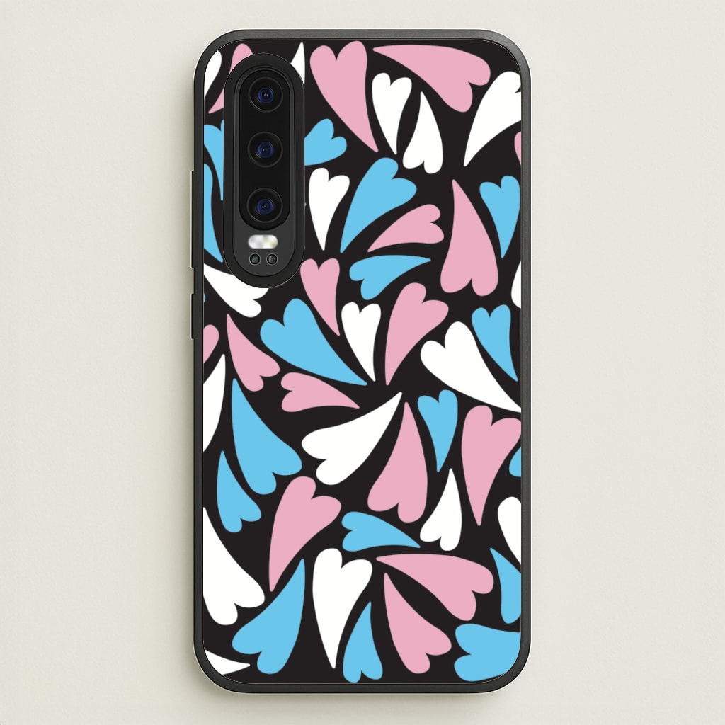 Transgender Hearts - Pride - Pride Phone Case for Huawei P30