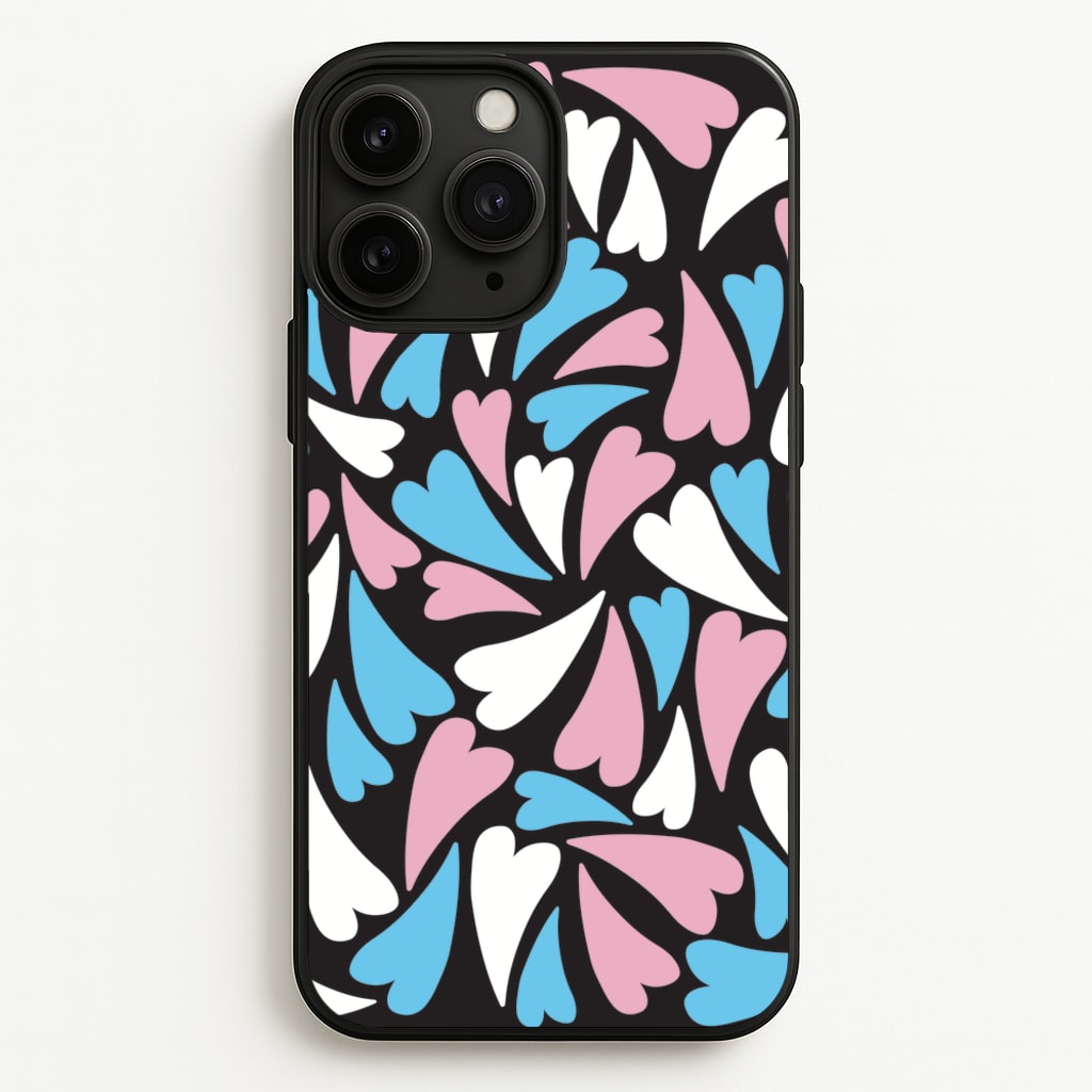 Transgender Hearts - Pride - Pride Phone Case for iPhone 11 Pro Max