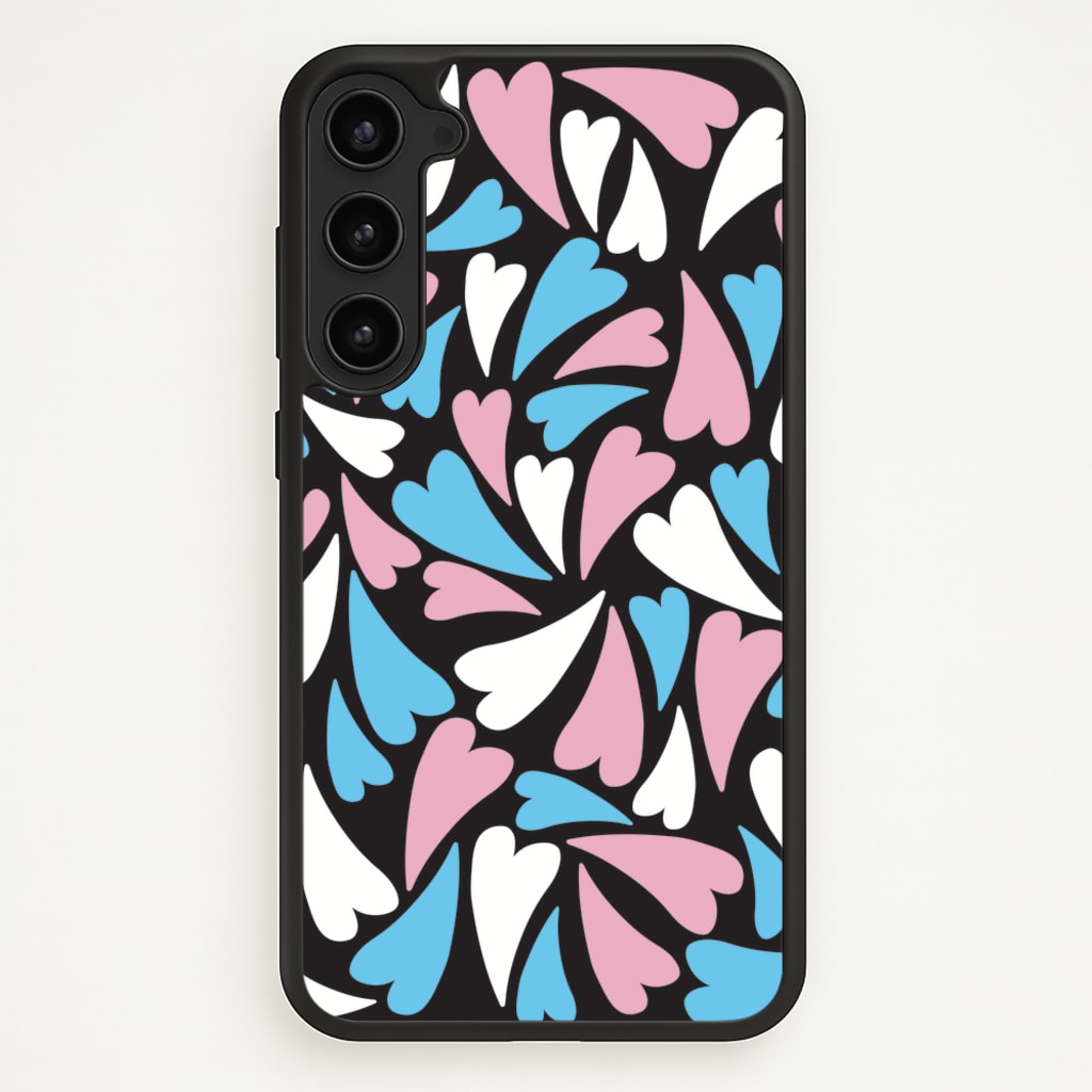 Transgender Hearts - Pride - Pride Phone Case for Galaxy S23