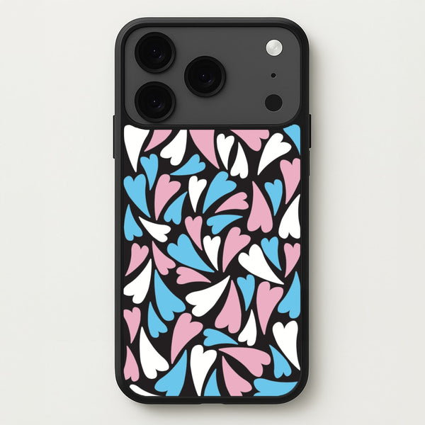 Transgender Hearts - Pride Phone Case for iPhone 17 Pro