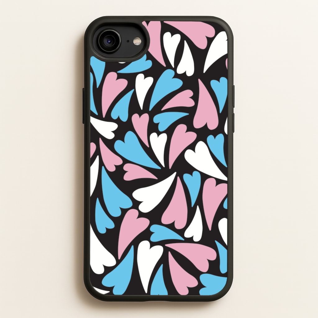 Transgender Hearts - Pride - Pride Phone Case for iPhone 6 / 7 / 8 / SE