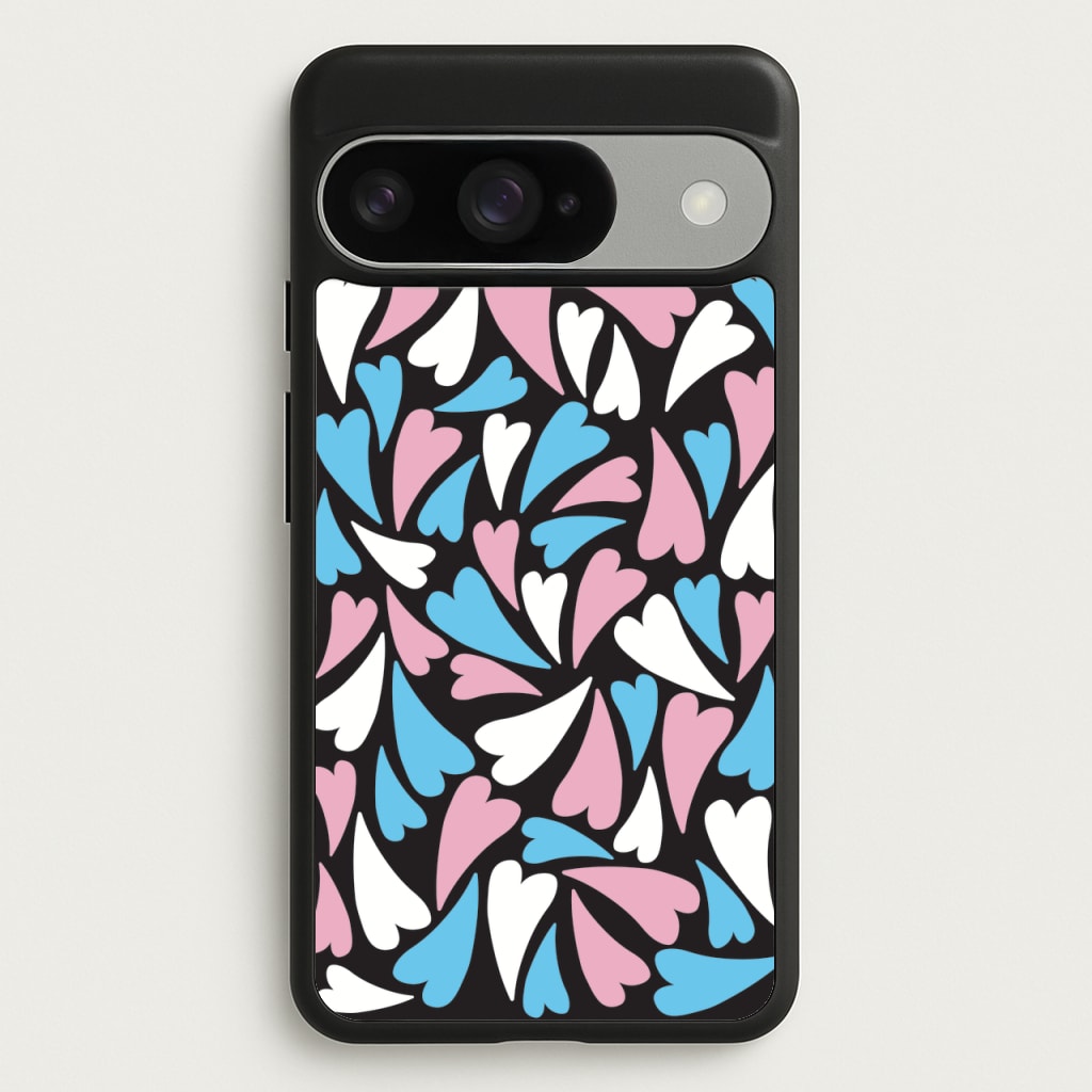 Transgender Hearts - Pride Phone Case for Google Pixel 10 / 10 Pro