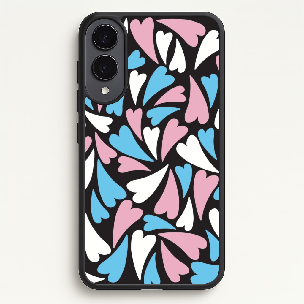Transgender Hearts - Pride - Pride Phone Case for Galaxy S25 Edge