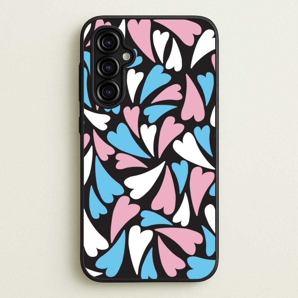 Transgender Hearts - Pride - Pride Phone Case for Galaxy A54